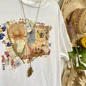 Garden/green thumb prairie T-shirt w farmhouse country vibe